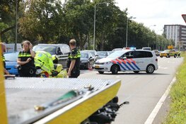 Kopstaartbotsing aan de wagenweg Haarlem