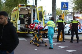Fietser gewond na botsing met maaltijdbezorger