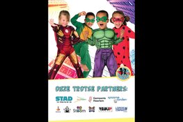 Kinderen staan te trappelen voor Superhero Kidsrun
