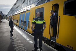 Veel stank door vastgelopen remmen trein spoor 8 Haarlem