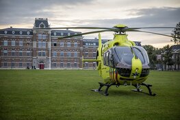 Traumahelikopter voor Ripperdakazerne geland