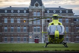 Traumahelikopter voor Ripperdakazerne geland