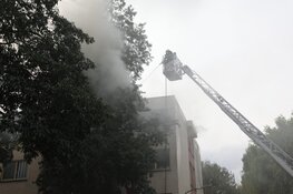 Fikse woningbrand aan het Diaconessenplein in Haarlem