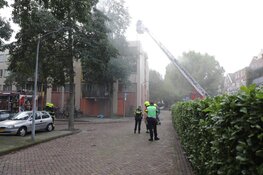 Fikse woningbrand aan het Diaconessenplein in Haarlem