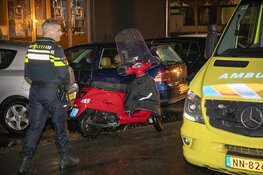 Scooter geschept op de Costa del Sol in Haarlem
