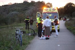 Vrouw gewond na aanrijding met scooter langs Zeeweg in Overveen