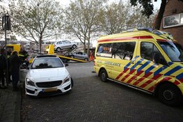 Blikschade bij kop-staartbotsing op de Schalkwijkerstraat