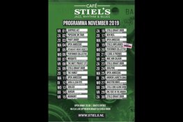 Agenda live muziekcafe Stiel&#39;s november 2019