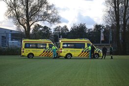 Twee gewonden door kop-duel tijdens voetbalwedstrijd in Haarlem