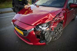 Veel schade en file door ongeval N205 Schipholweg bij Haarlem