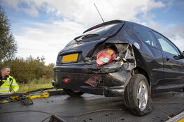 Veel schade en file door ongeval N205 Schipholweg bij Haarlem