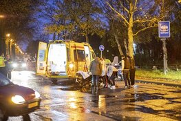 Scooterrijdster gewond na ongeval Jan Gijzenkade Haarlem