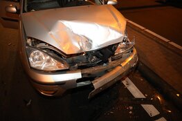 Ongeval op N208 in Overveen