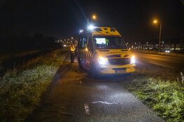 Fietsster gewond na botsing langs de Westelijke Randweg in Haarlem