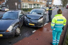 Aanrijding op de Jan Gijzenkade in Haarlem zorgt voor overlast