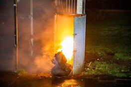 Brandje op Planetenlaan, vermoedelijk door vuurwerk
