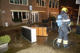 Woningbrand blijkt afvalbrand in centrum van Haarlem
