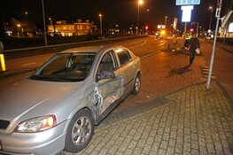 Flinke schade op kruispunt voor station in Heemstede