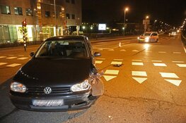 Flinke schade op kruispunt voor station in Heemstede