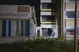 Weer brand in slooppand voormalig Boerhaave kliniek Haarlem