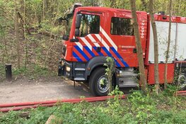 Brand in natuurgebied bij Aerdenhout, politie zoekt mogelijke brandstichter