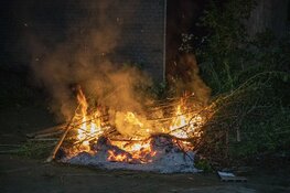 Weer brand gesticht op de Planetenlaan in Haarlem