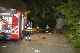 Weer brand gesticht op de Planetenlaan in Haarlem