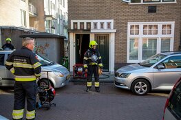 Veel schade bij keukenbrand aanleunwoning Romolenstraat Haarlem