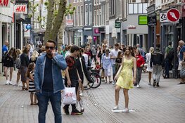 Drukte in Haarlemse binnenstad