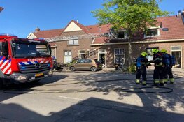 Dakbrand aan Kruistochtstraat Haarlem