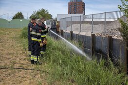 Bermbrand langs Waarderweg