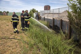 Bermbrand langs Waarderweg