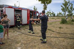Bermbrand langs Waarderweg