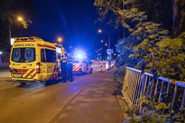 Fietsster gewond bij botsing op de Prinsenbrug