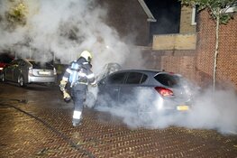 Auto uitgebrand aan de Pladellastraat in Haarlem