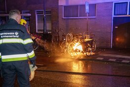 Meerdere brandjes in de Amsterdamse buurt in Haarlem