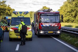 Meerdere gewonden bij ernstig ongeval op de N205 bij Vijfhuizen