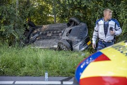 Meerdere gewonden bij ernstig ongeval op de N205 bij Vijfhuizen