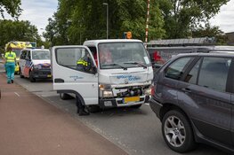 Veel vertraging door ongeval op de Prinsenbrug in Haarlem