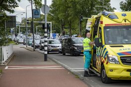 Veel vertraging door ongeval op de Prinsenbrug in Haarlem