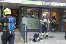 Brand bij fitness aan de Bronsteeweg in Heemstede