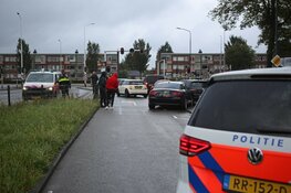 Blikschade door nat wegdek bij aanrijding op de Europaweg