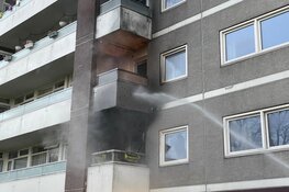 Brand in flat in Haarlem