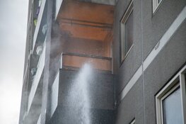 Brand in flat in Haarlem