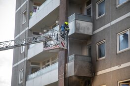 Brand in flat in Haarlem