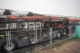 Ravage bij daglicht na verwoestende brand bij Connexxion