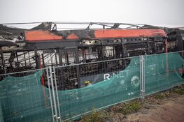 Ravage bij daglicht na verwoestende brand bij Connexxion