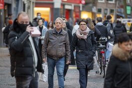 Drukte in Haarlemse binnenstad voor lockdown