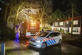 Brand in woning aan de Kleine Sparrenlaan in Bennebroek