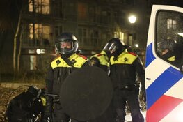 Forse schade na ongeregeldheden in Haarlem-Schalkwijk